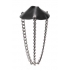 Leather Parachute Ball Stretcher - Black