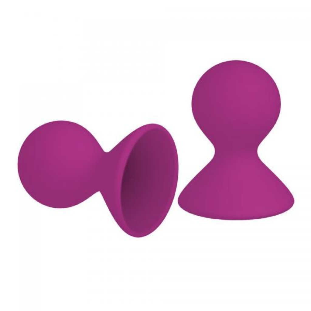 Premium Dual Silicone Nipple Suckers - Kinx Purple