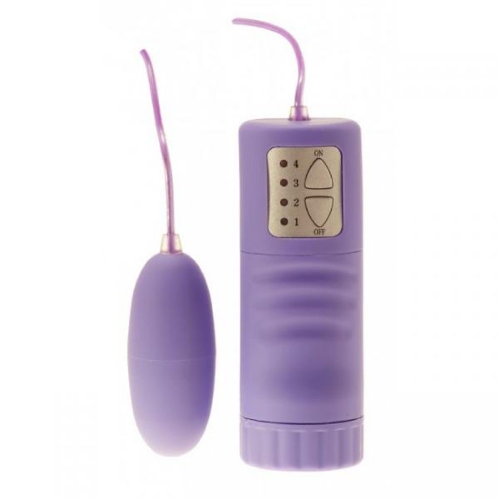 Aqua Silks Vibrating Egg - Purple Minx