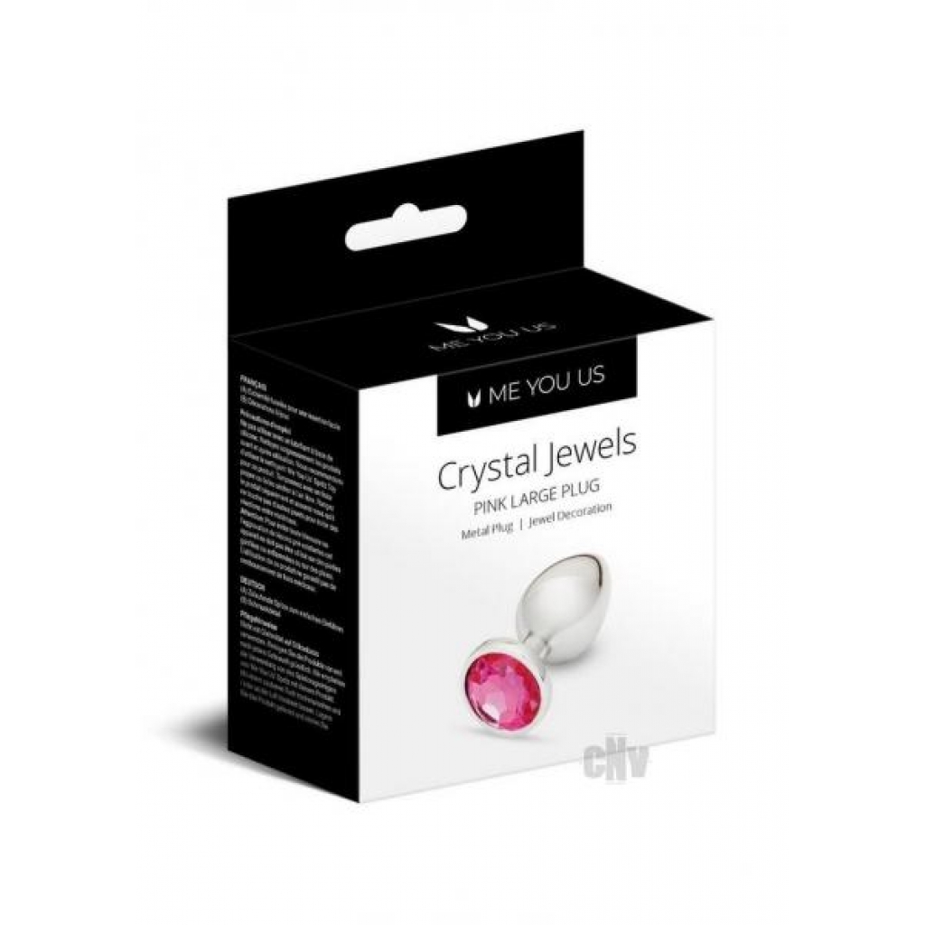 Myu Crystal Jewels Large - Pink Silver