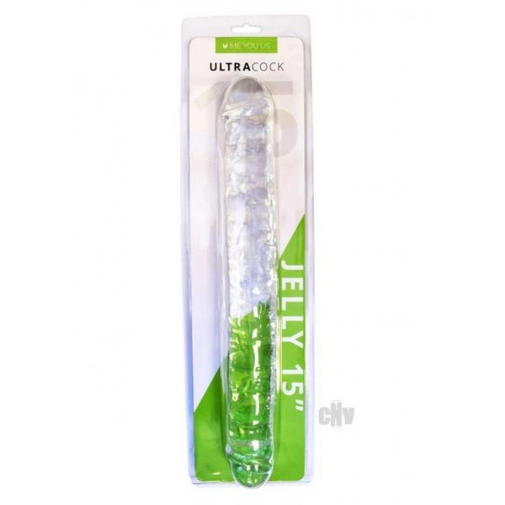 Myu Ultra Cock 15 Inch Double Ended Stimulator - Clear