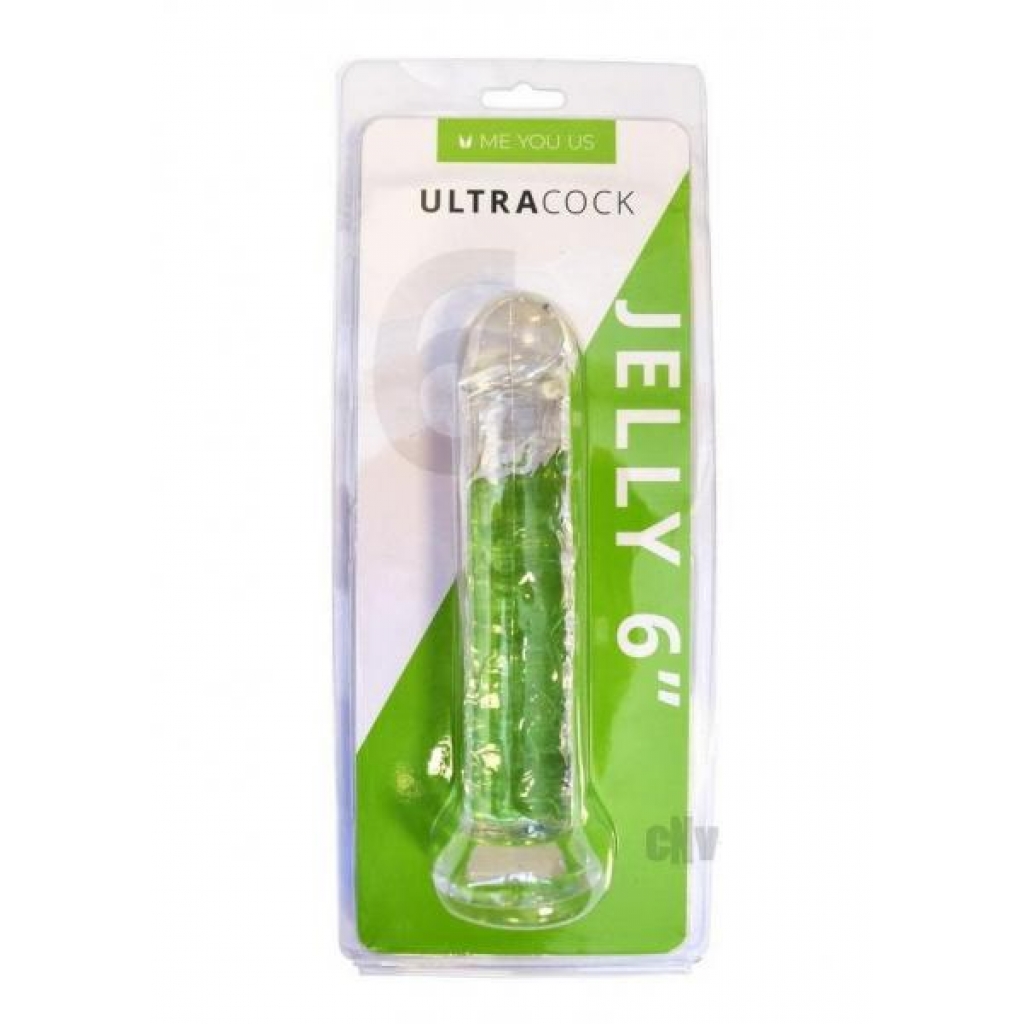 Myu Ultra Cock 6-Inch Clear Jelly Dildo