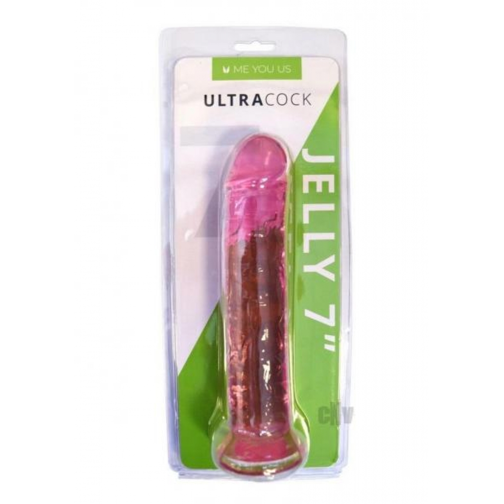 Myu Ultra Cock 7 Pink Jelly Translucent