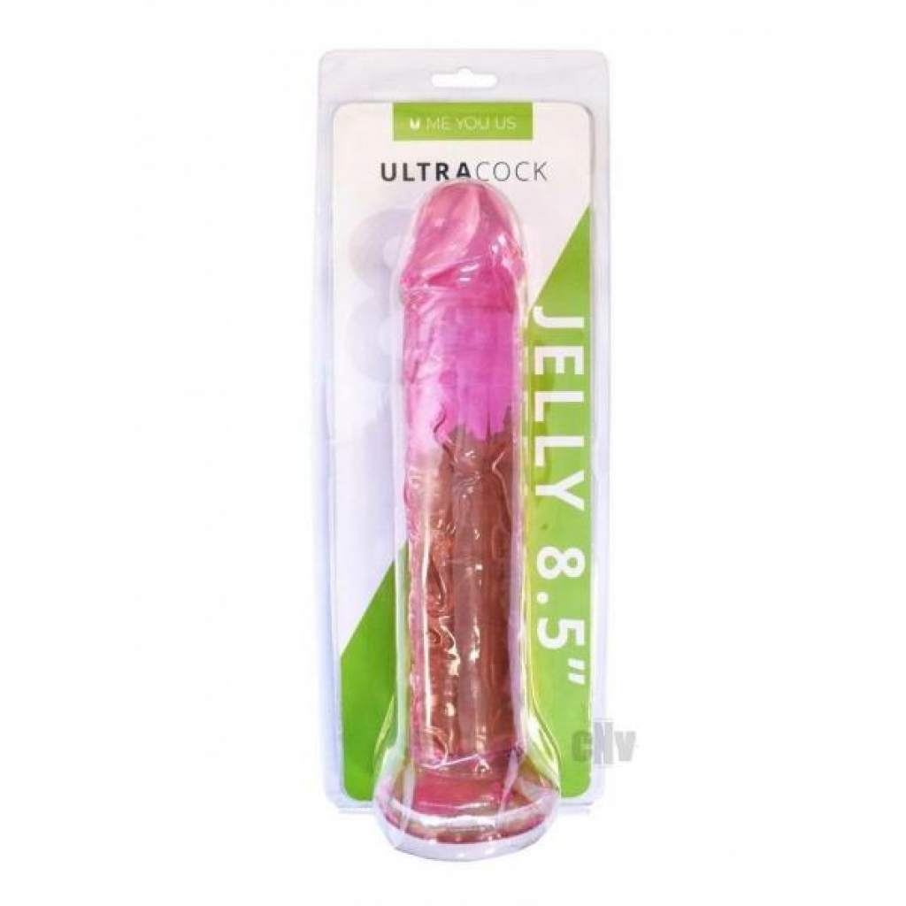 Myu Ultra Cock - 8.5 Pink Jelly Translucent