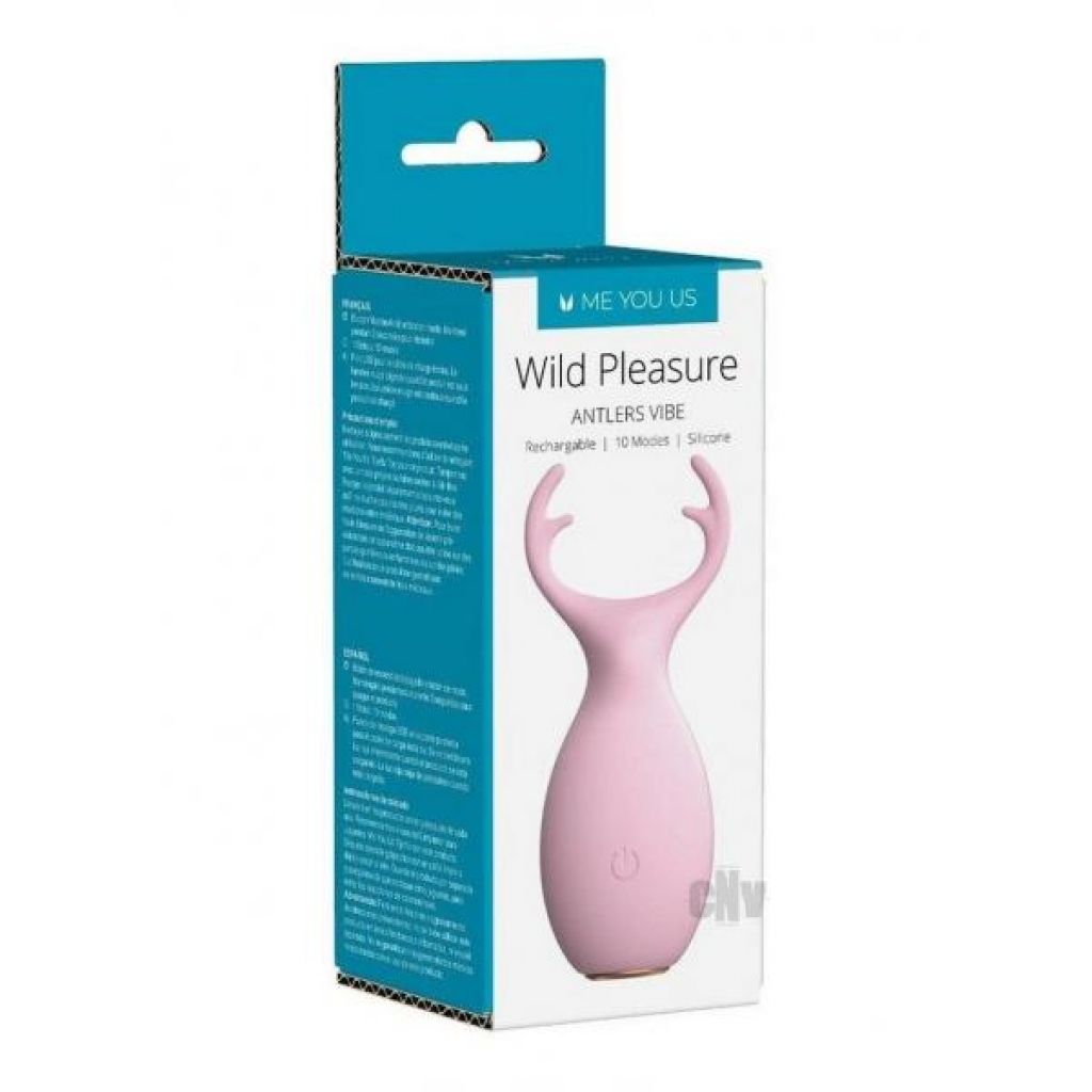 Myu Wild Pleasure Antlers Vibrator - Pink