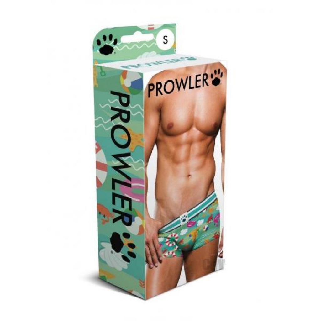 Prowler Beach Trunk - Large Aqua