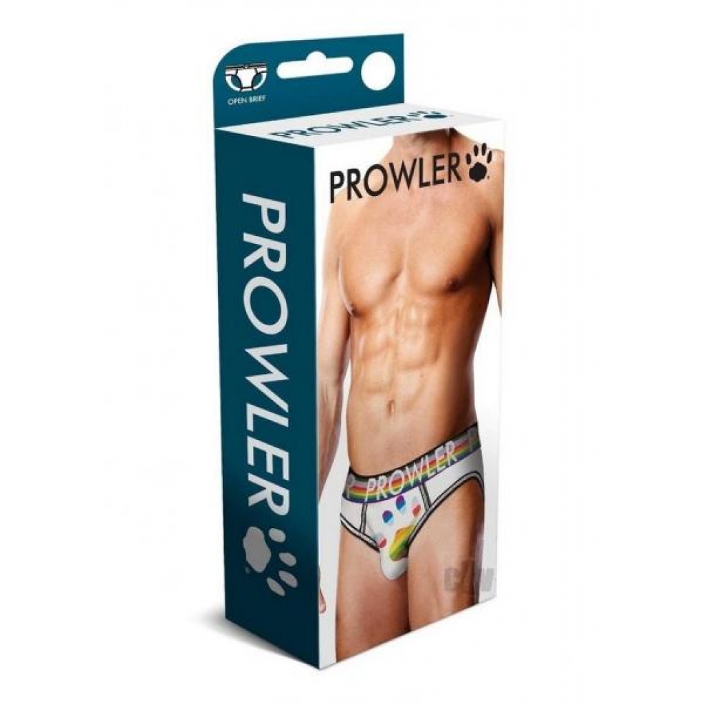 Prowler White Oversized Paw Open - XL