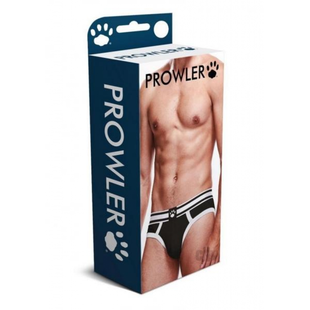 Prowler Black/White Brief - Large