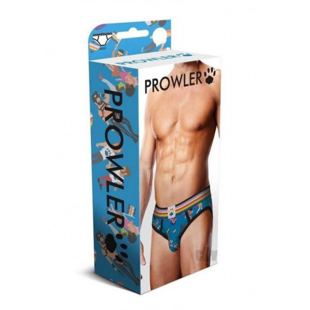 Prowler Pixel Gay Pride Brief - XS