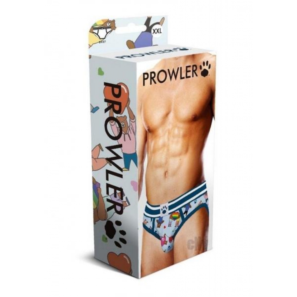 Prowler Bears W/Hearts Brief - XLarge