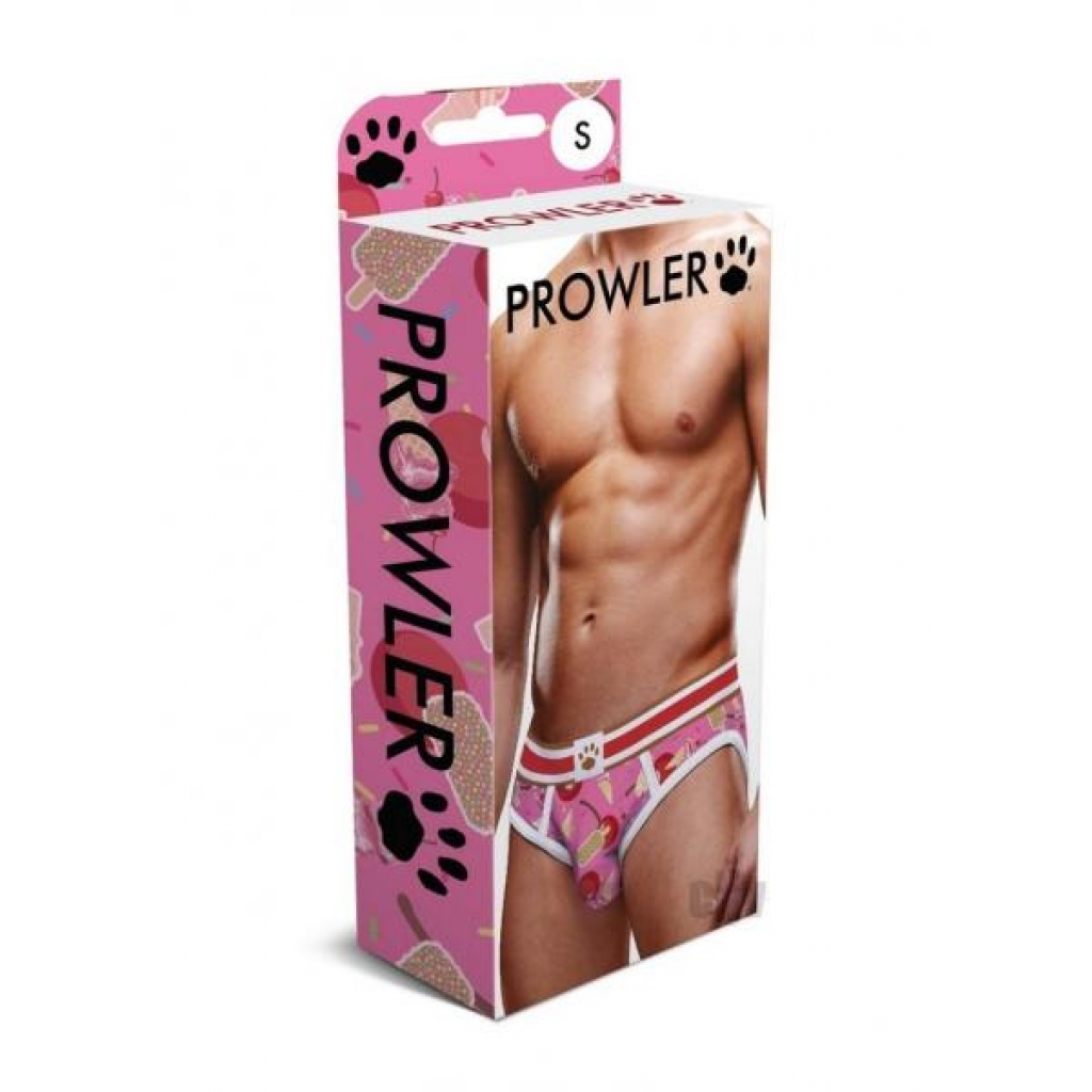 Prowler Ice Cream Brief - Lg Pink