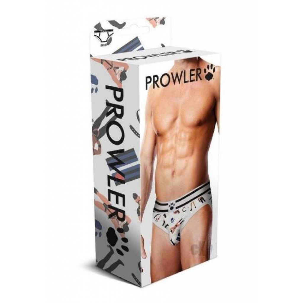 Prowler Leather Pride Brief - Small Size