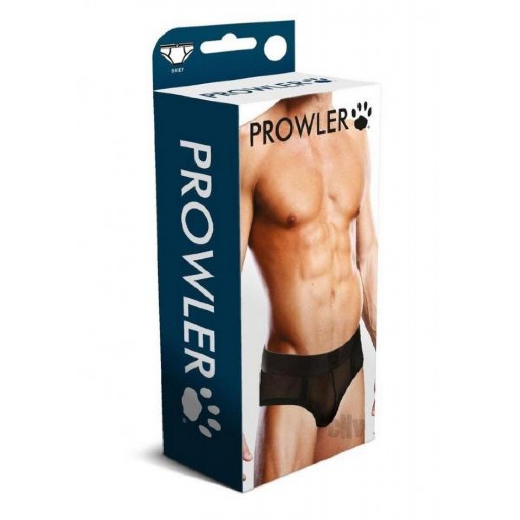 Prowler Black Mesh Brief - Large