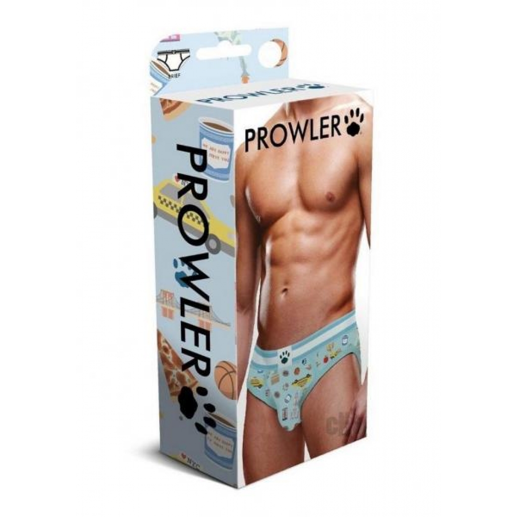 Prowler NYC Brief - XL - Blue/White