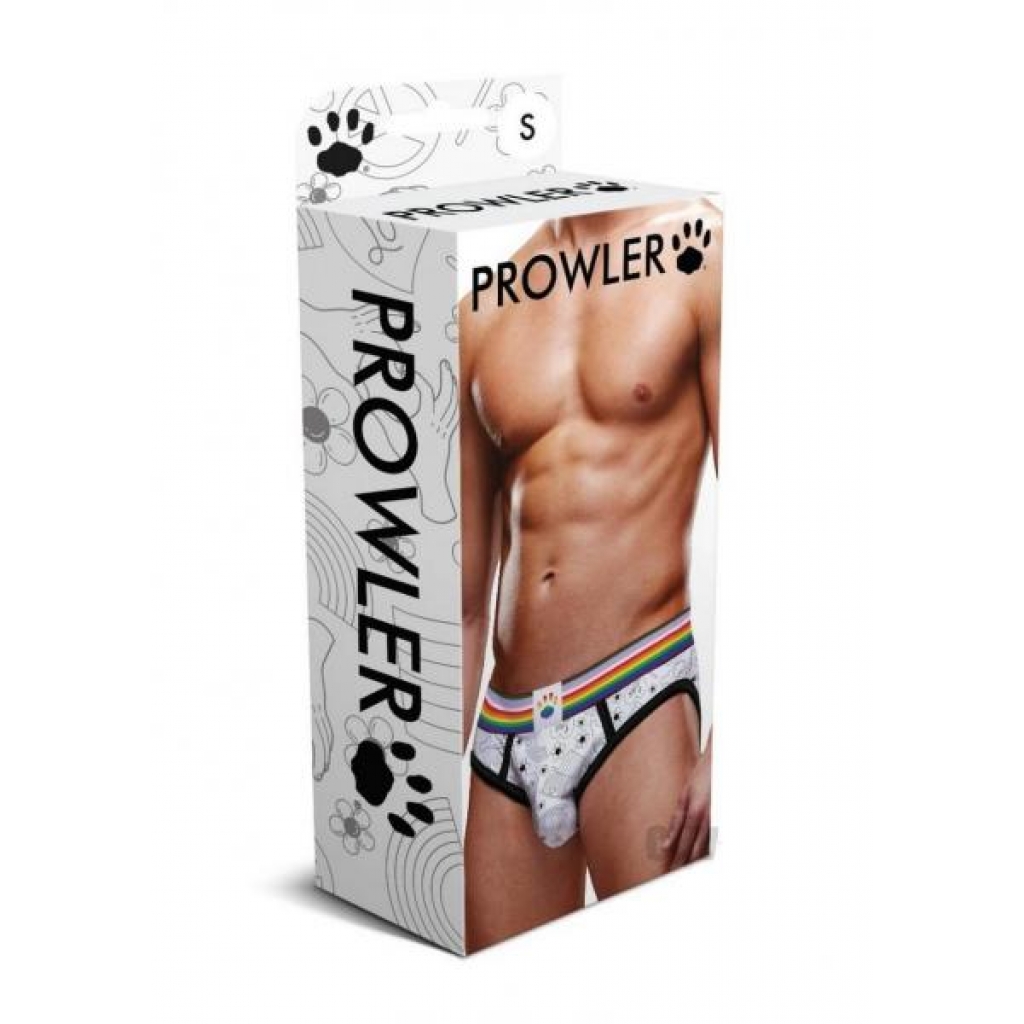 Prowler Pride Love Peace 3 Brief Large Rnbw