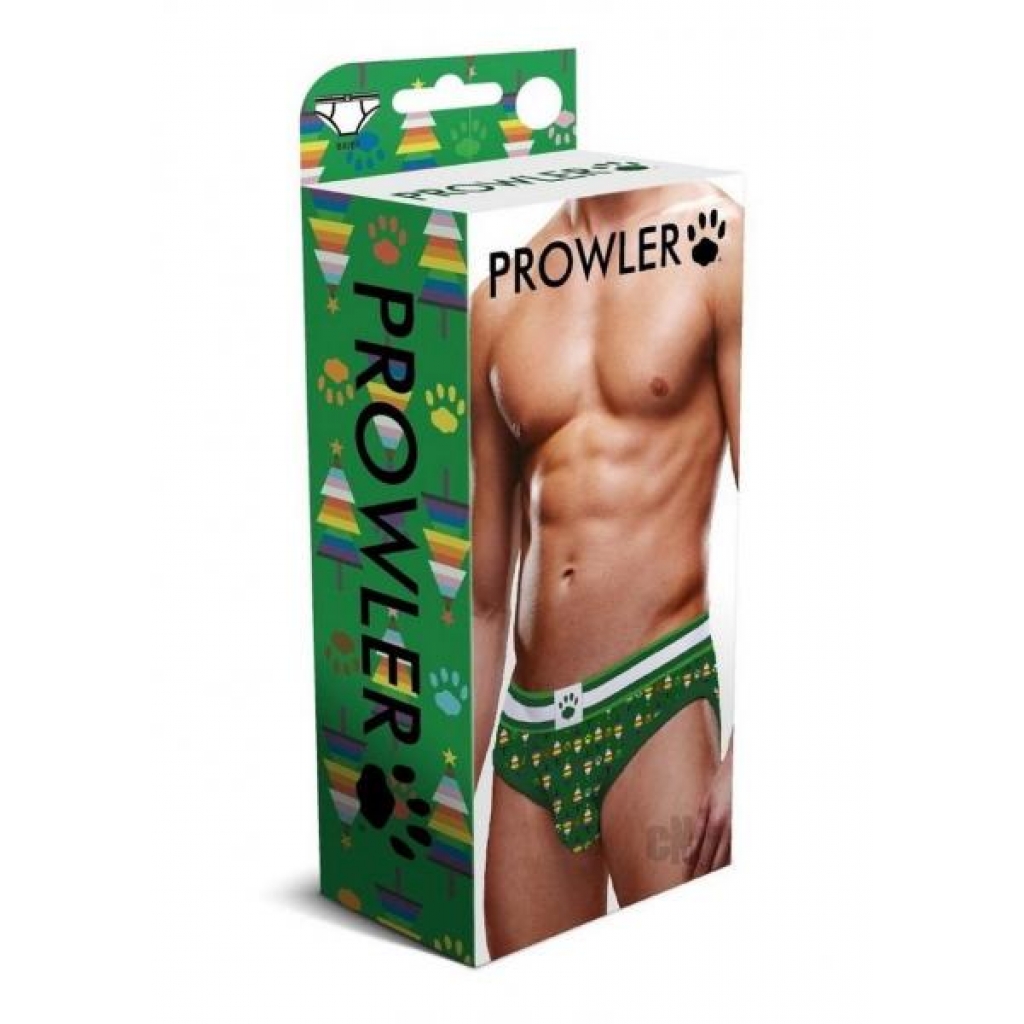 Prowler Christmas Tree Brief XS - Green