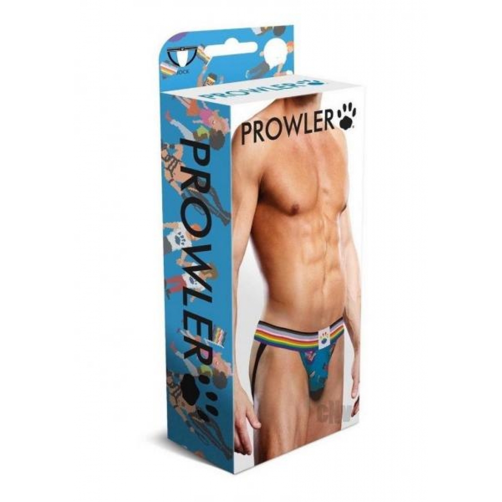 Prowler Pixel Art Gay Pride Jock - Large