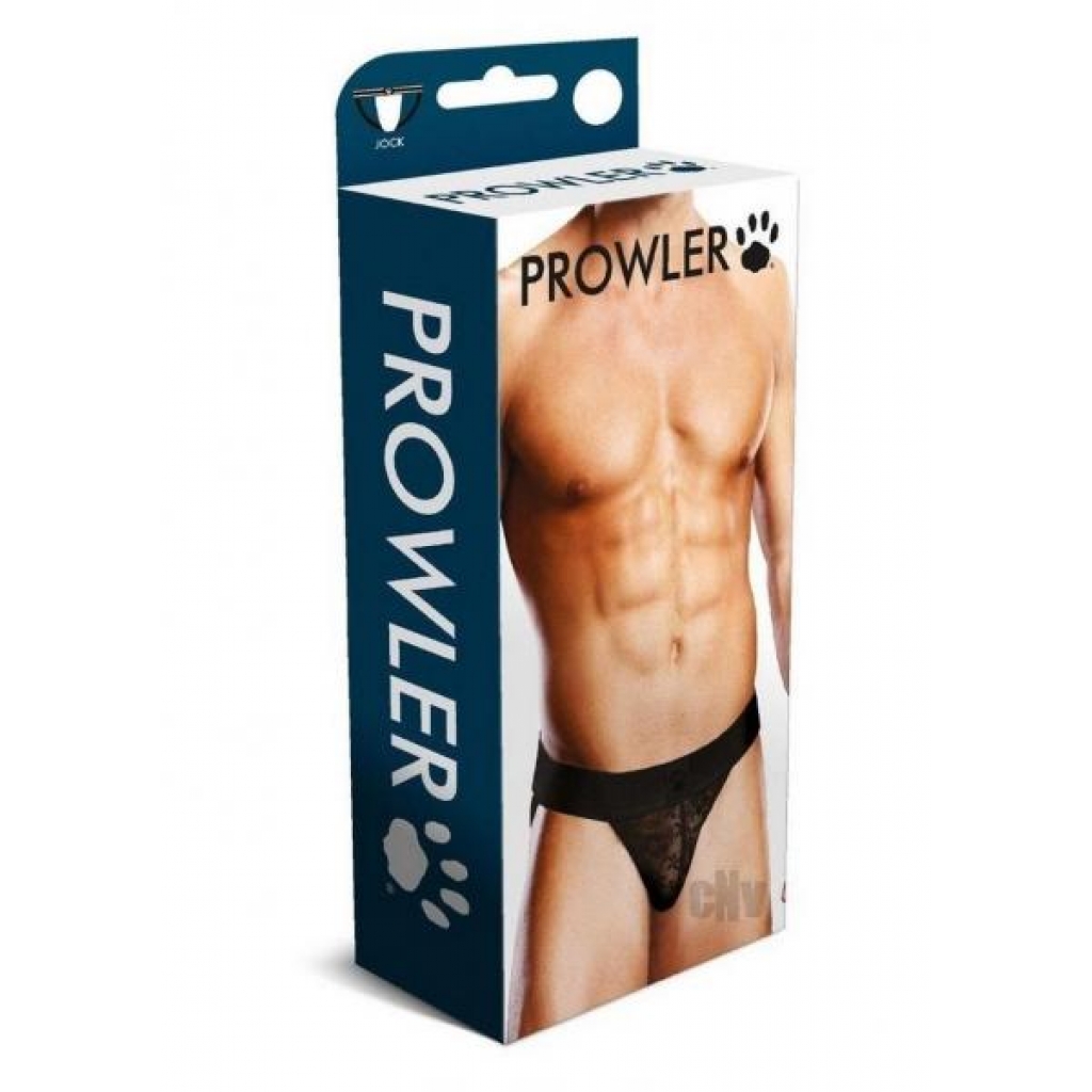 Prowler Black Lace Brief - Large