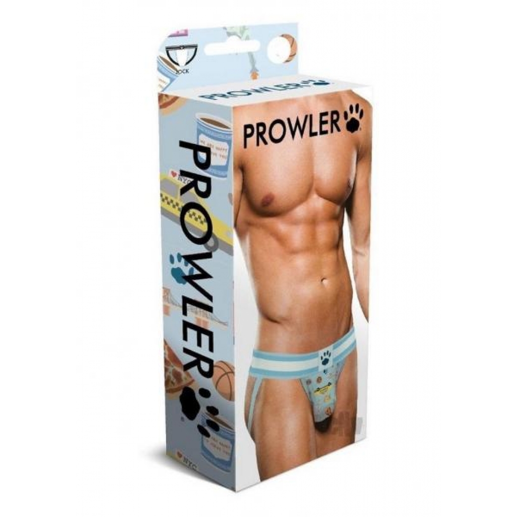 Prowler NYC Stylish Jock Strap - Blue/White Medium