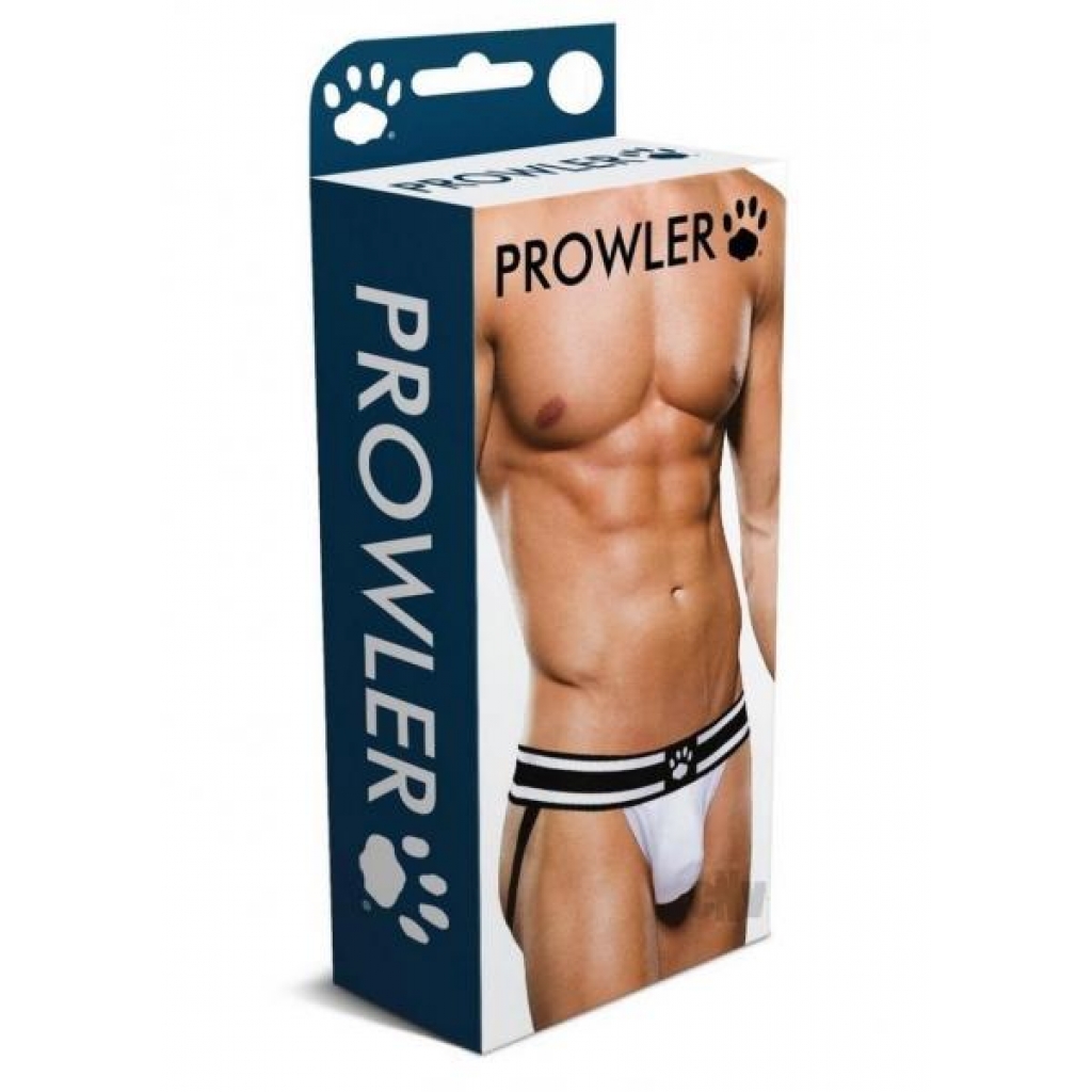 Prowler White/Black Jock - Small - Stylish Comfort