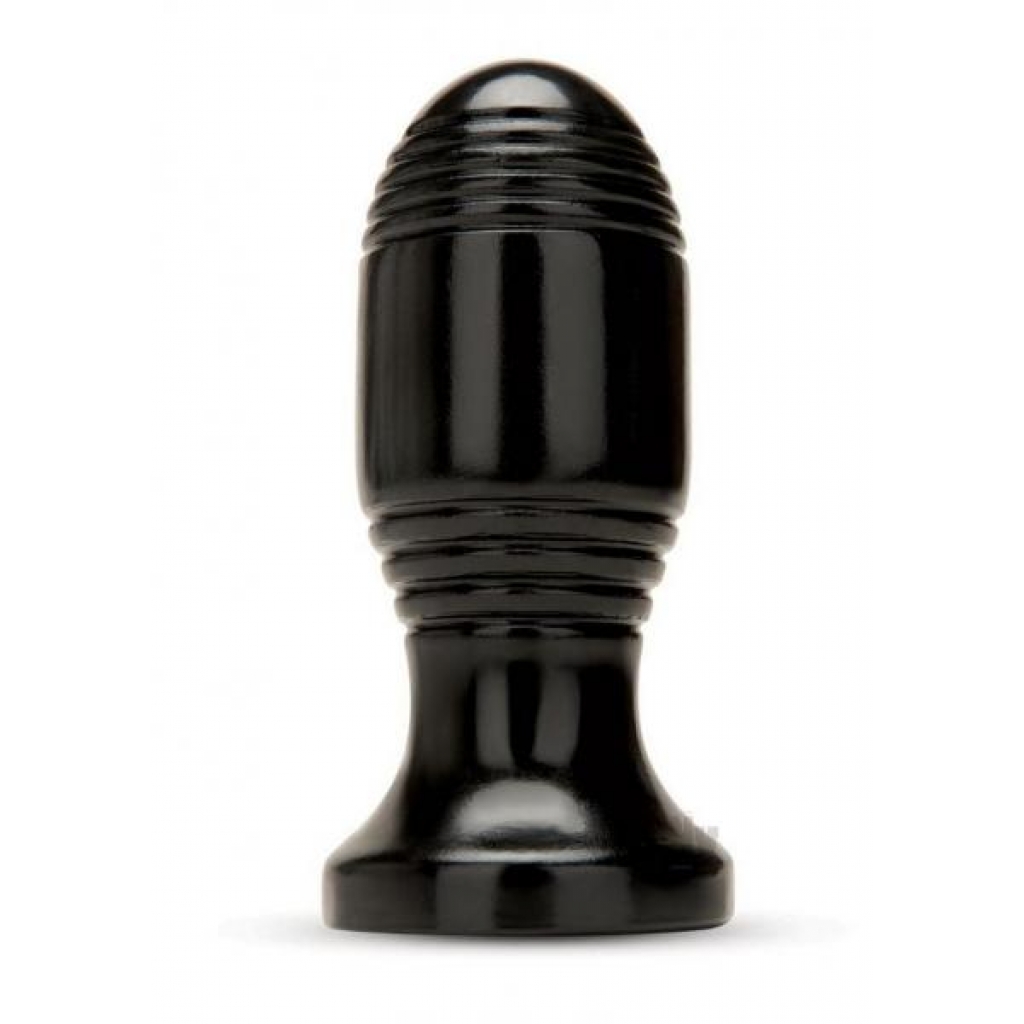 Prowler Red Ribbed Plug - Black