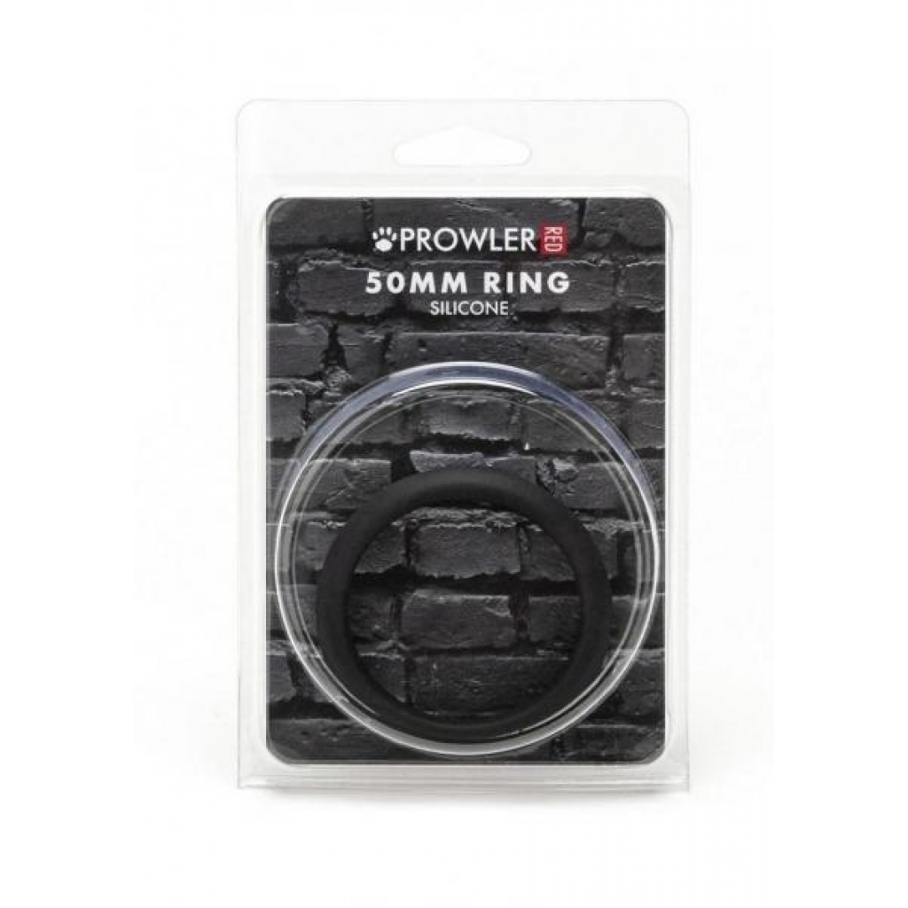 Prowler Red Silicone Ring - 50mm Black