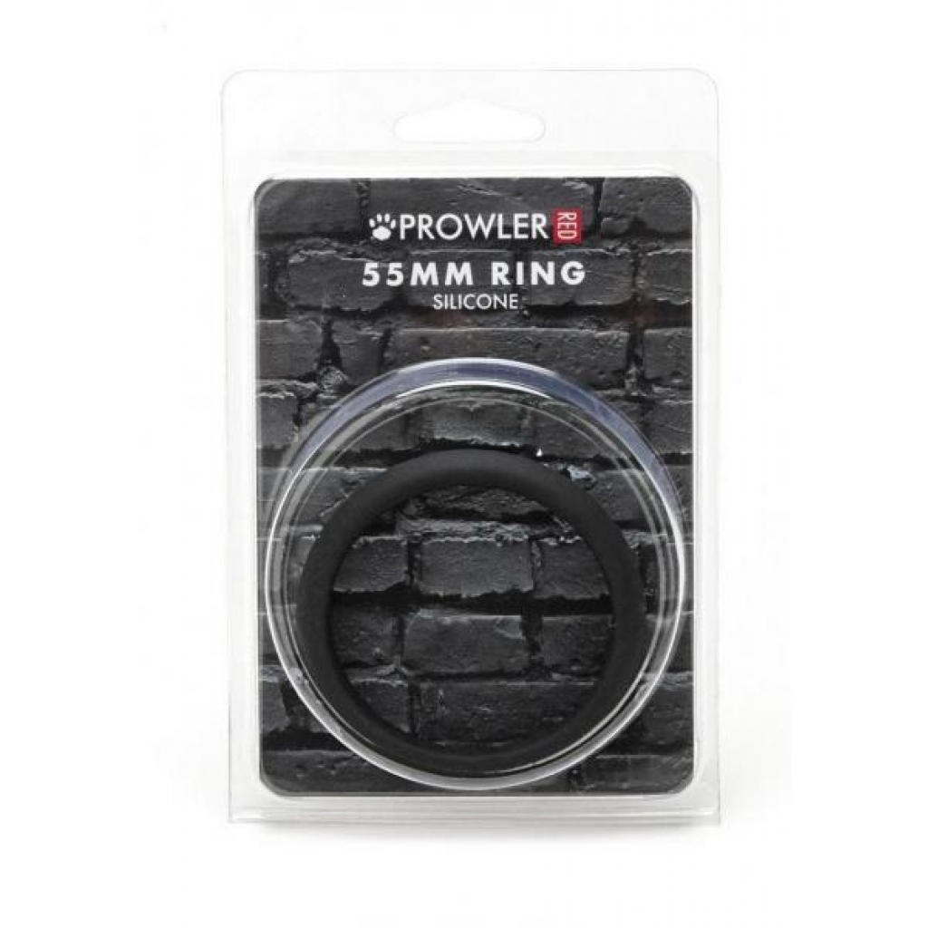 Prowler Red Silicone Ring - 55mm - Black