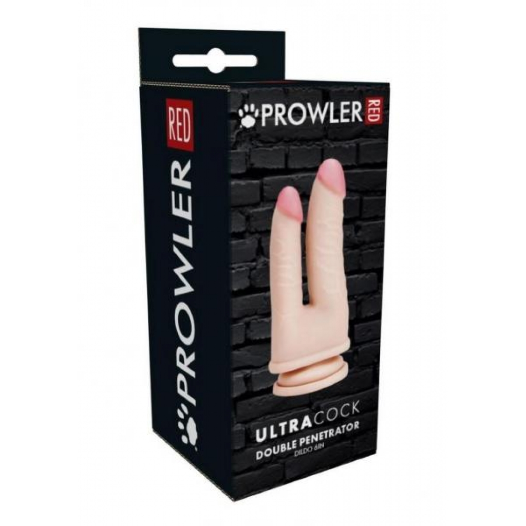 Prowler Red Ultra Cock Double Penetrator - 6 Inch