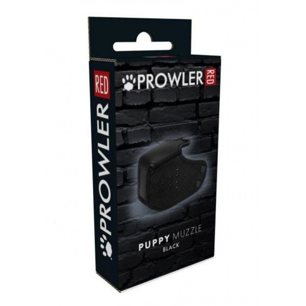 Prowler Red Puppy Muzzle - Black