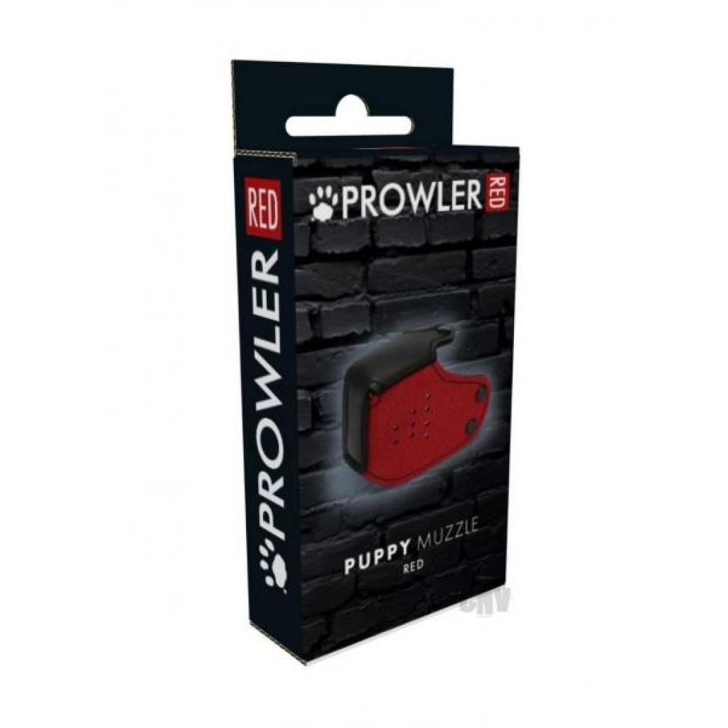 Prowler Red Puppy Muzzle - Red