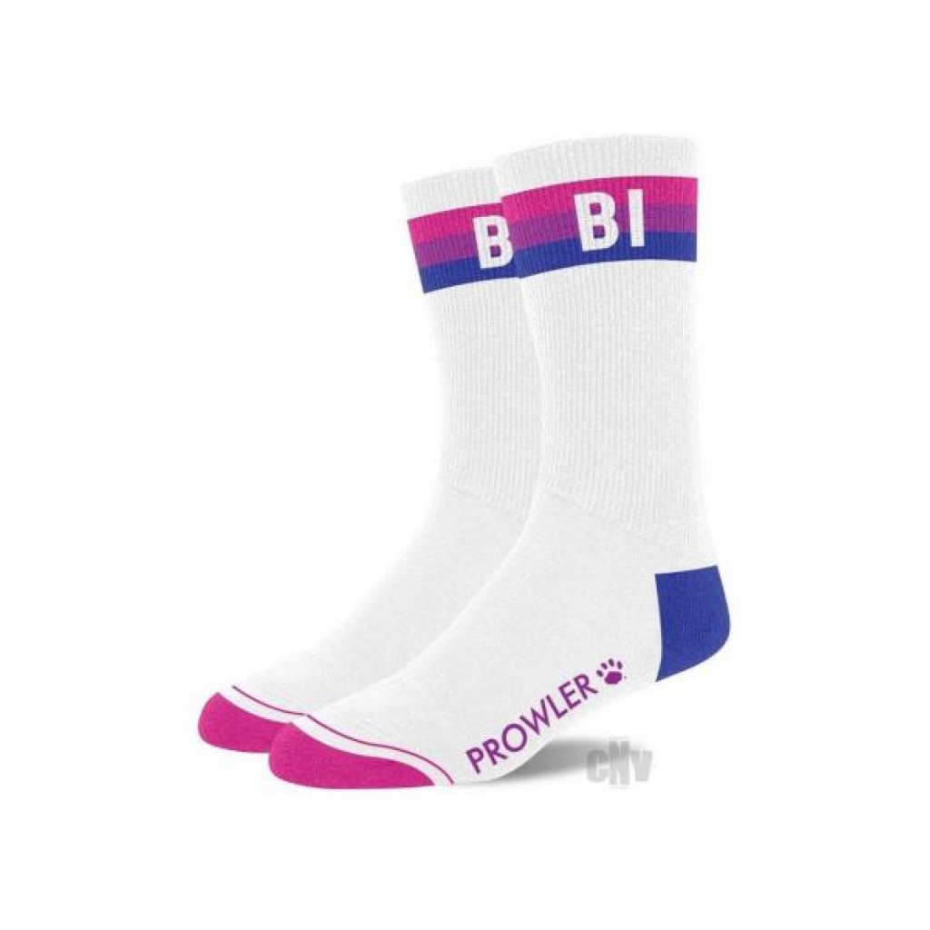 Prowler Bi Pride Socks - White