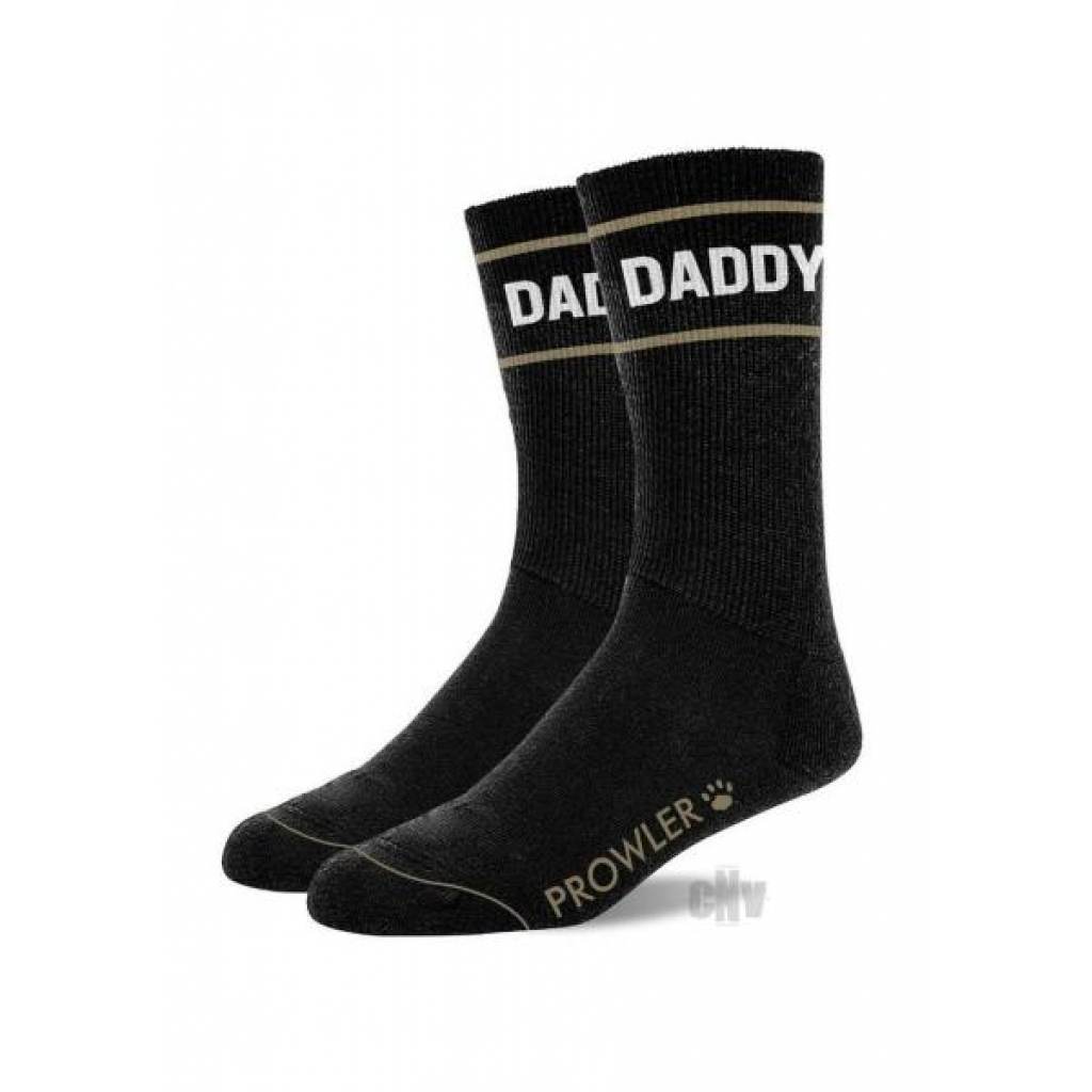 Prowler Red Daddy Socks in Black/White