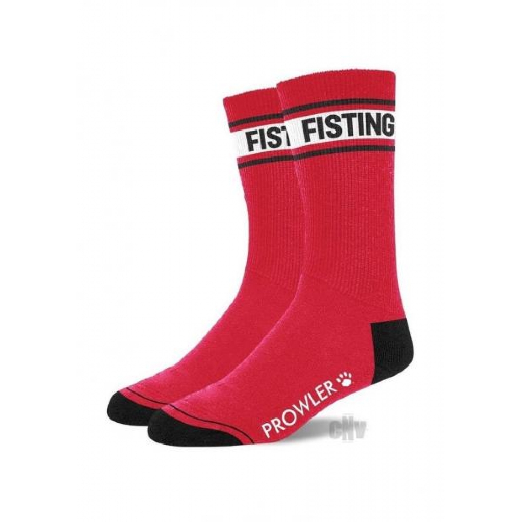 Prowler Red Fisting Socks - Red/Black