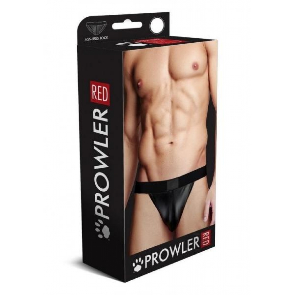 Prowler Red Wetlook Assless Jock - Black - Medium