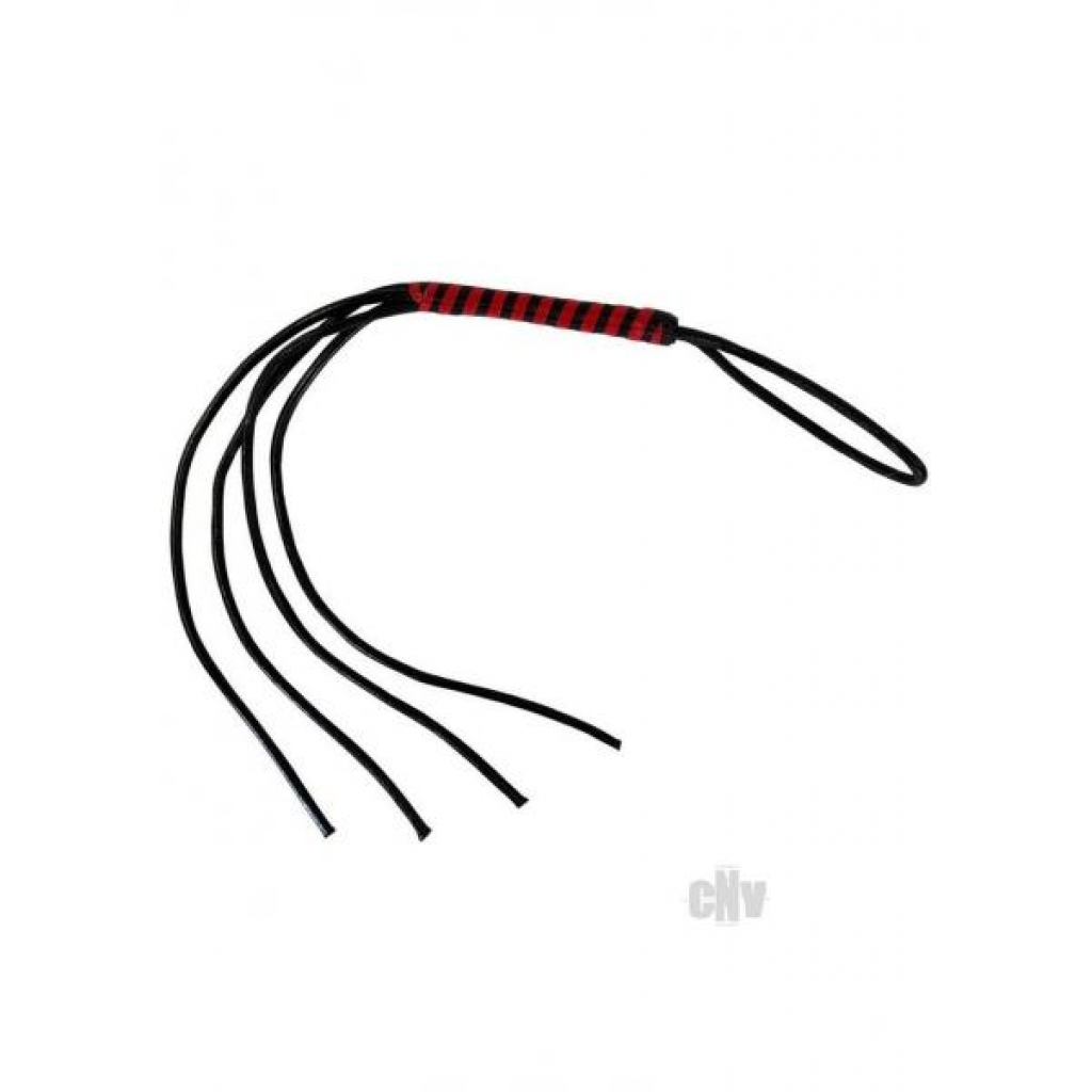 Prowler Red Heavy Duty Flogger - Black/Red