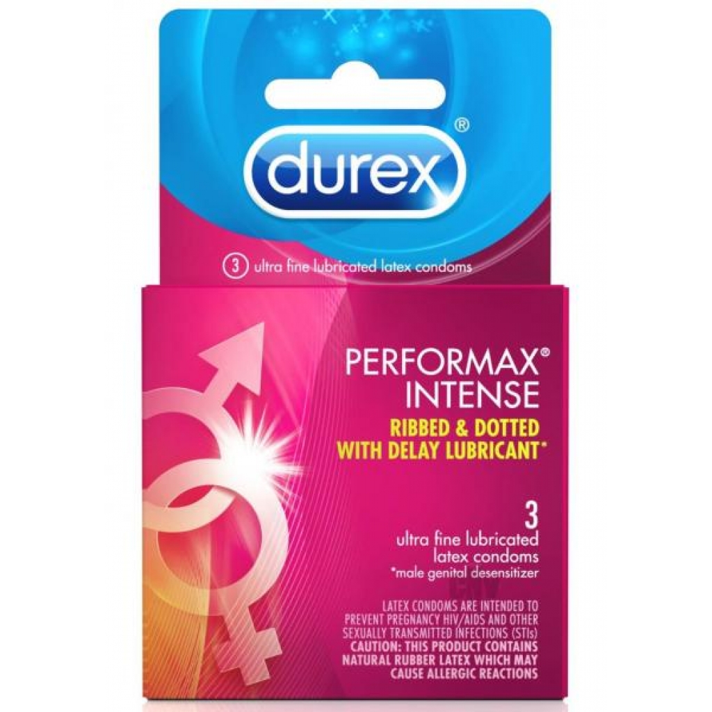 Durex Performax Intense - 3pk