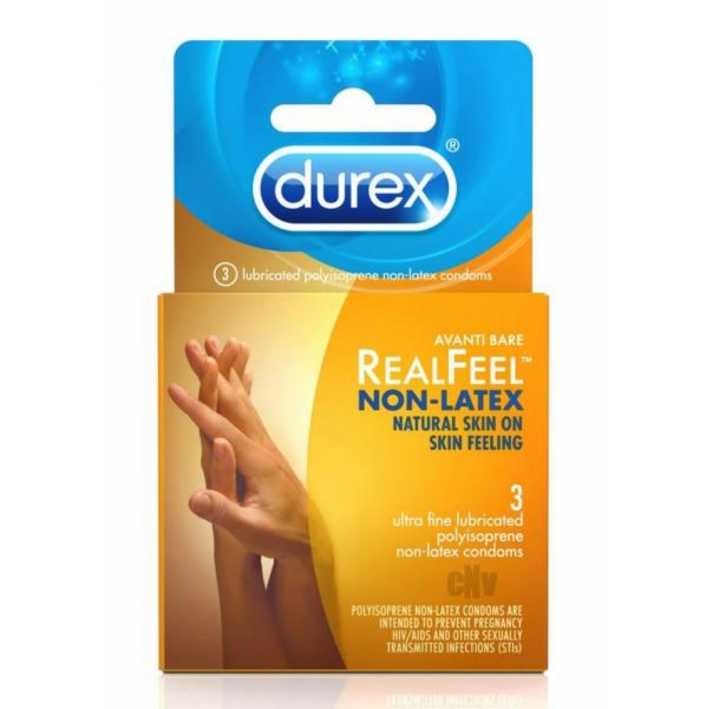 Durex Avanti Real Feel - 3 Pack - Clear