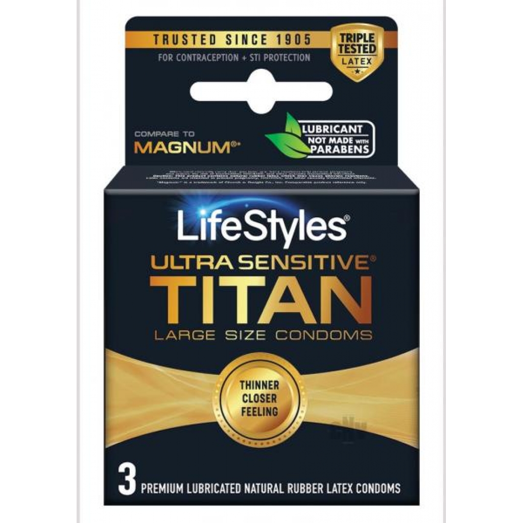 Lifestyles Ultra Sensitive Titan 3's