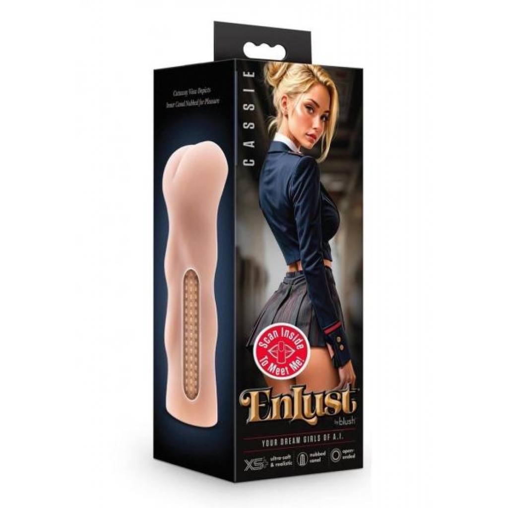 Enlust Cassie Luxury Male Stroker - Beige