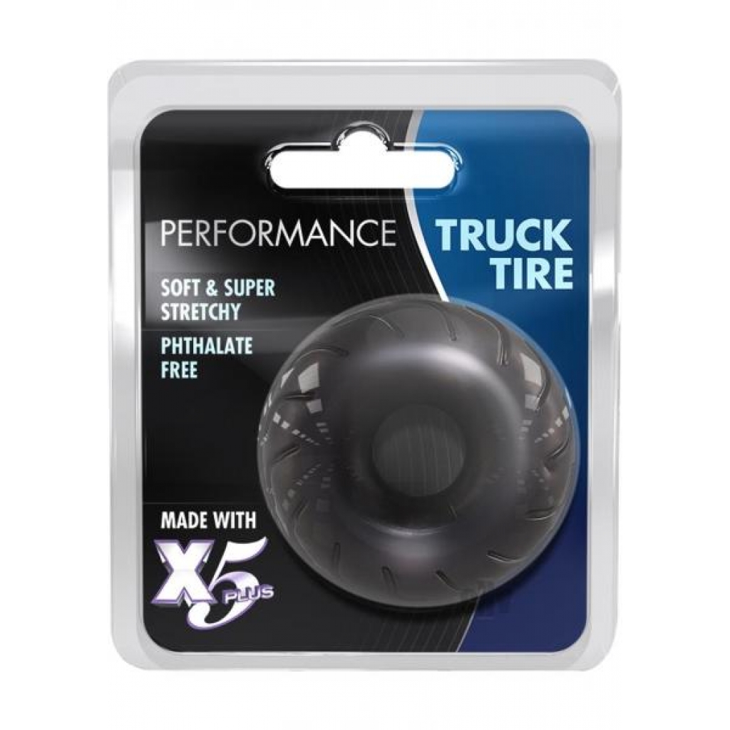 Performance Truck Tire: Black Blue