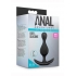 Wavy Anal Adventures Plug - Black