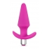 Luxe Discover Vibrating Plug - Fuchsia Pink