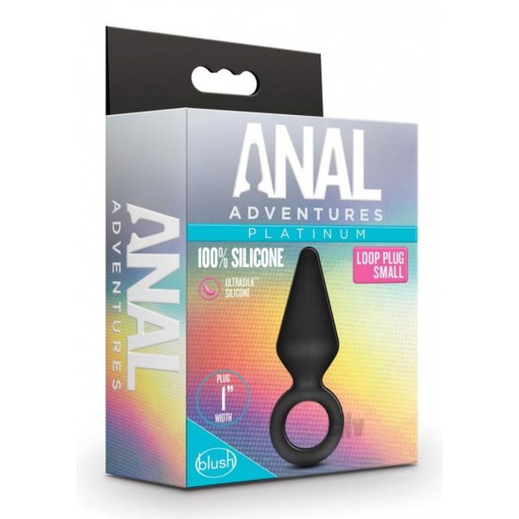 Anal Adventure Platinum Loop Plug - Small