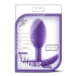 Luxe Wearable Vibra Slim Plug - Medium Purple