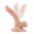 Dr Skin 4 inches Mini Cock - Vanilla Beige