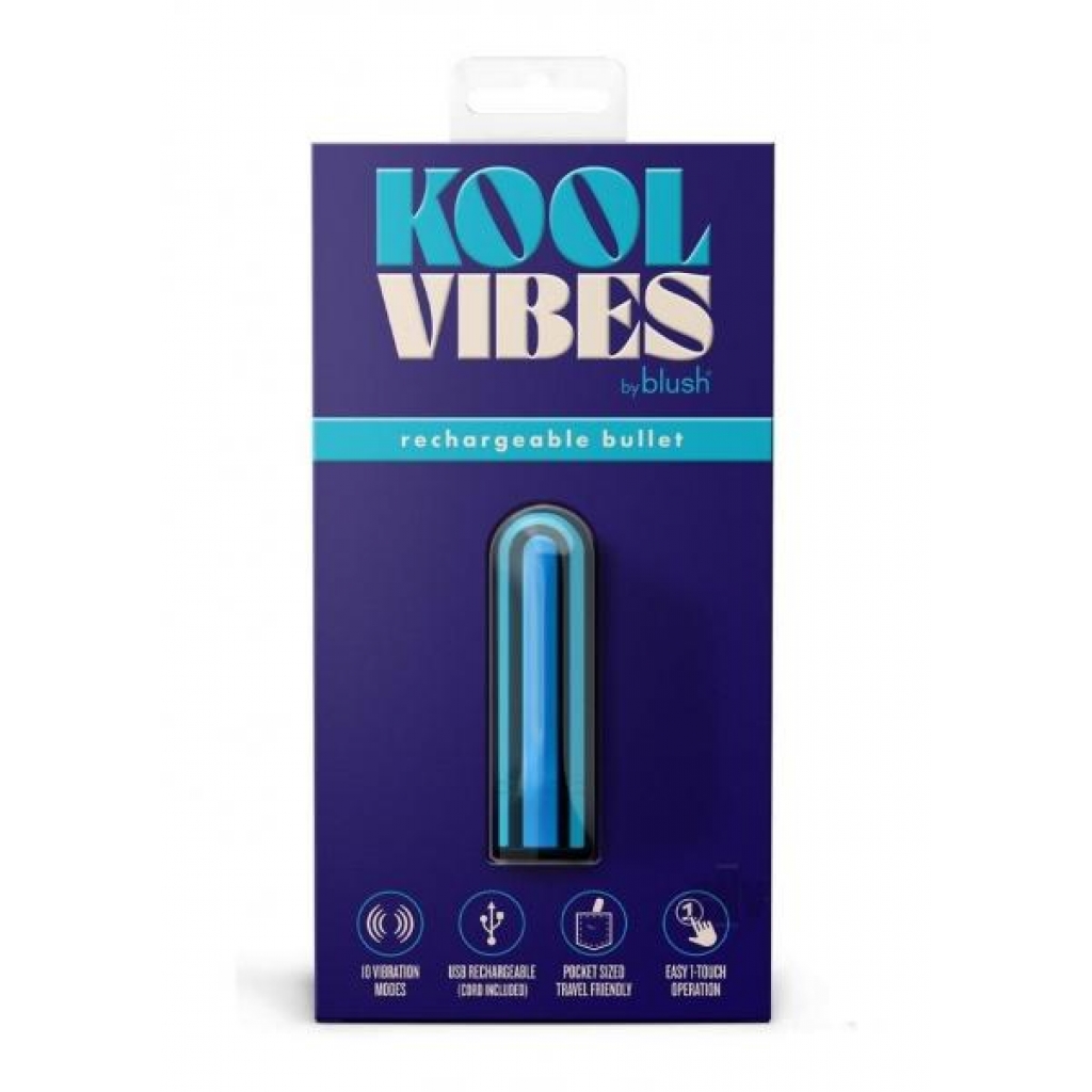 Kool Vibes Vibrating Bullet - Blueberry