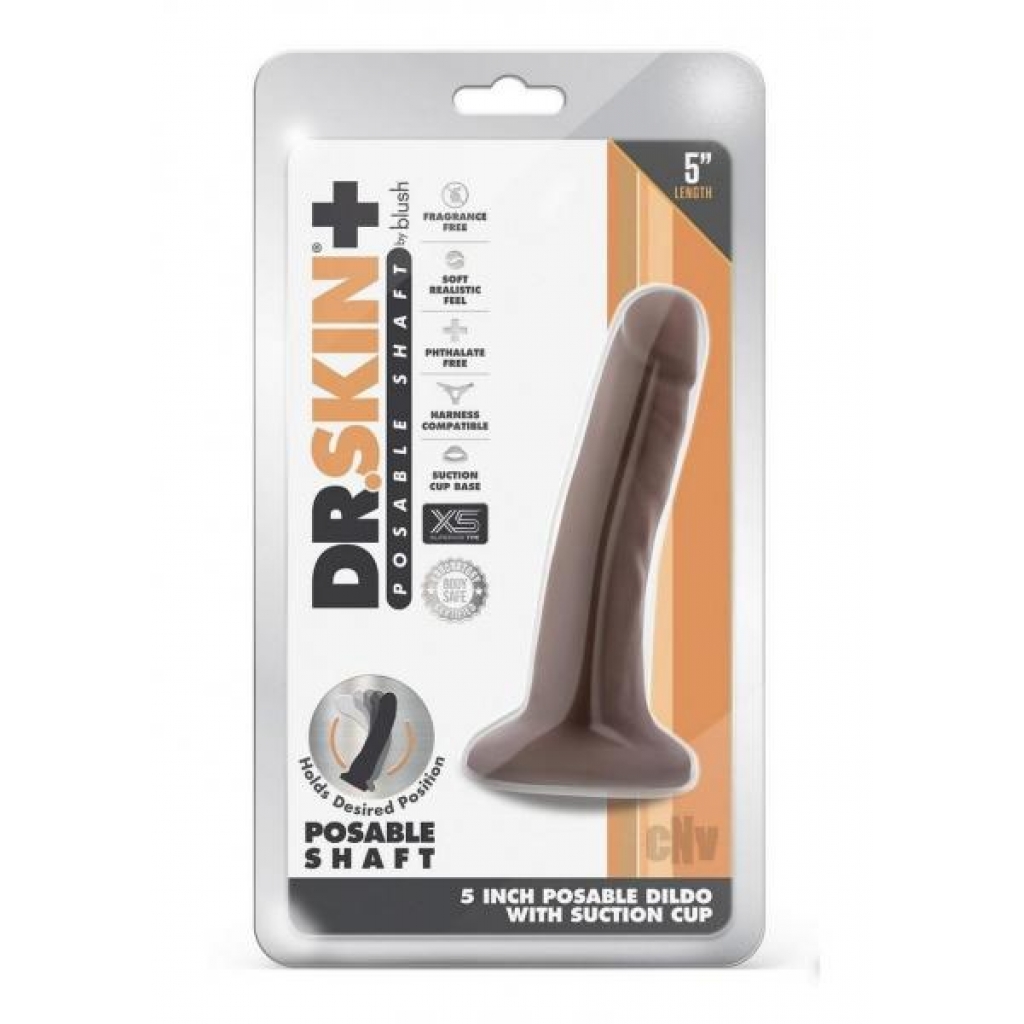 Dr. Skin Plus Posable Dildo - Customizable Pleasure