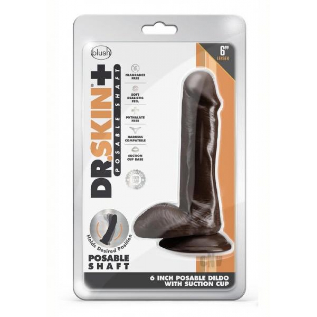 Dr Skin Plus Poseable Dildo - 6