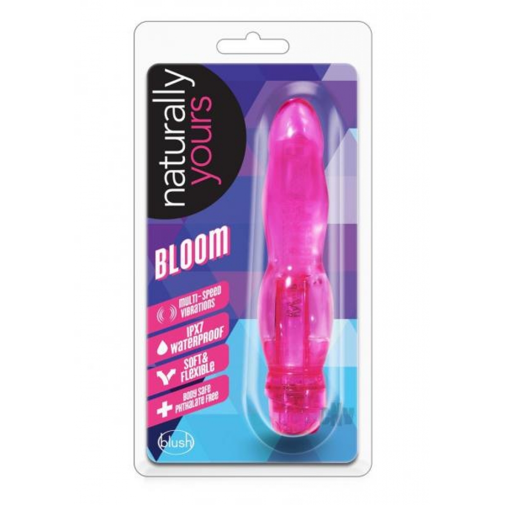 Naturally Yours Bloom Vibrator - Pink