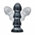 Jet Black Jack Carbon Metallic Black Butt Plug